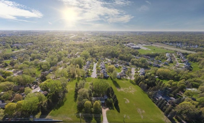 Aerial view of Carver MN